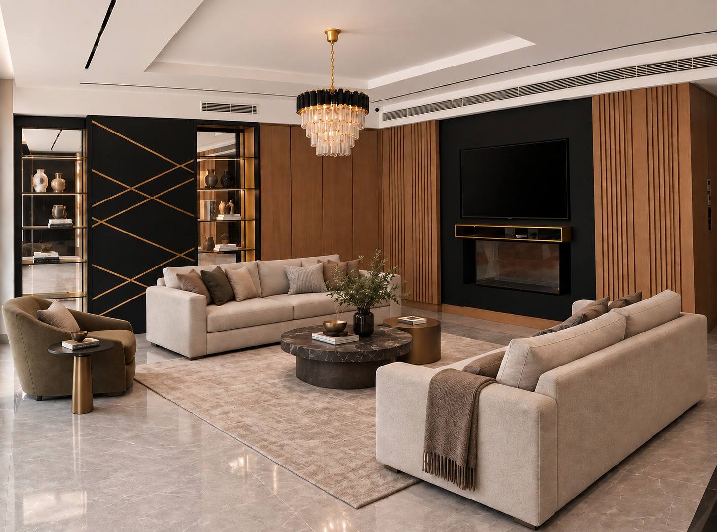B Verdin apartment interior