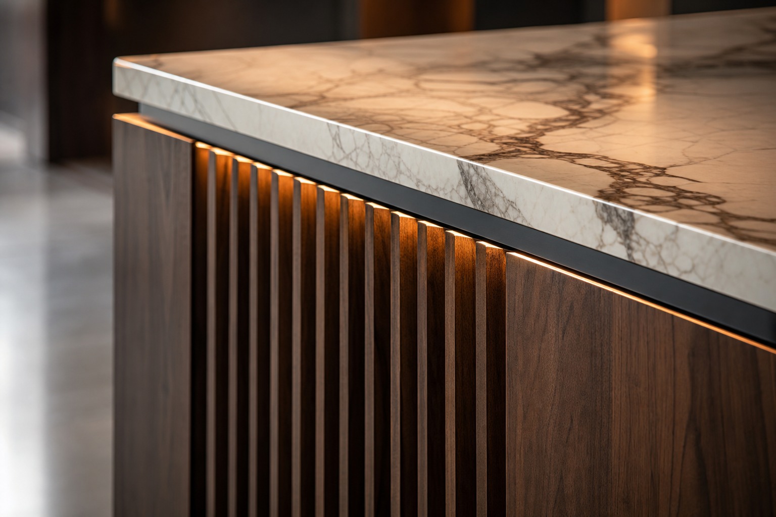 Material Suite bespoke joinery detail