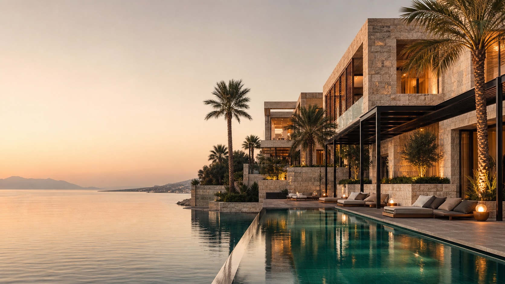 Villa R contemporary residence with pool